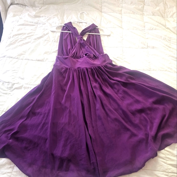 Beautiful Purple Spring/ Summer Dress - Picture 2 of 6